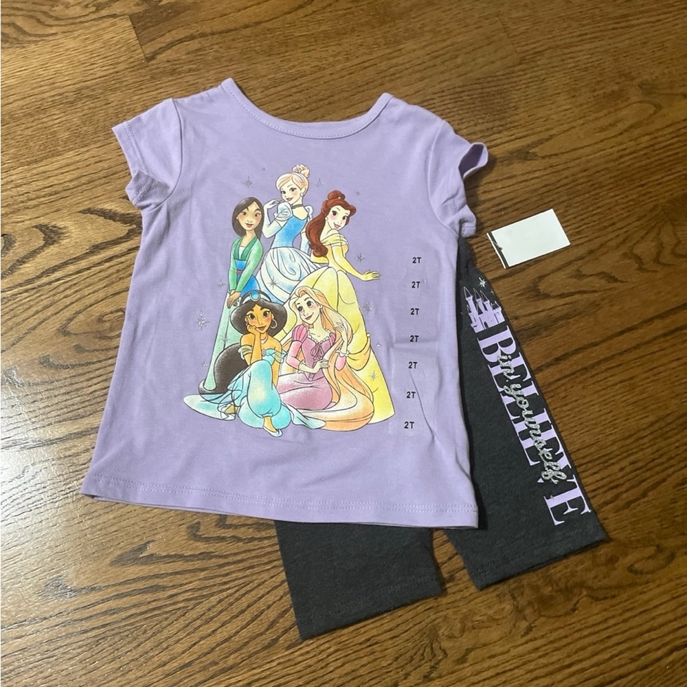 NWT Disney Princess 2T Outfit